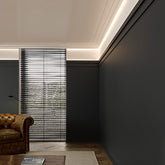 KH902 da 2 metri - Cornici velette per led a soffitto e parete, per illuminazione indiretta con le strisce led